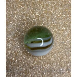 Akro Agate 3 Color Popeye 5/8 Hybrid Patch Bubbles Green Rootbeer Vtg